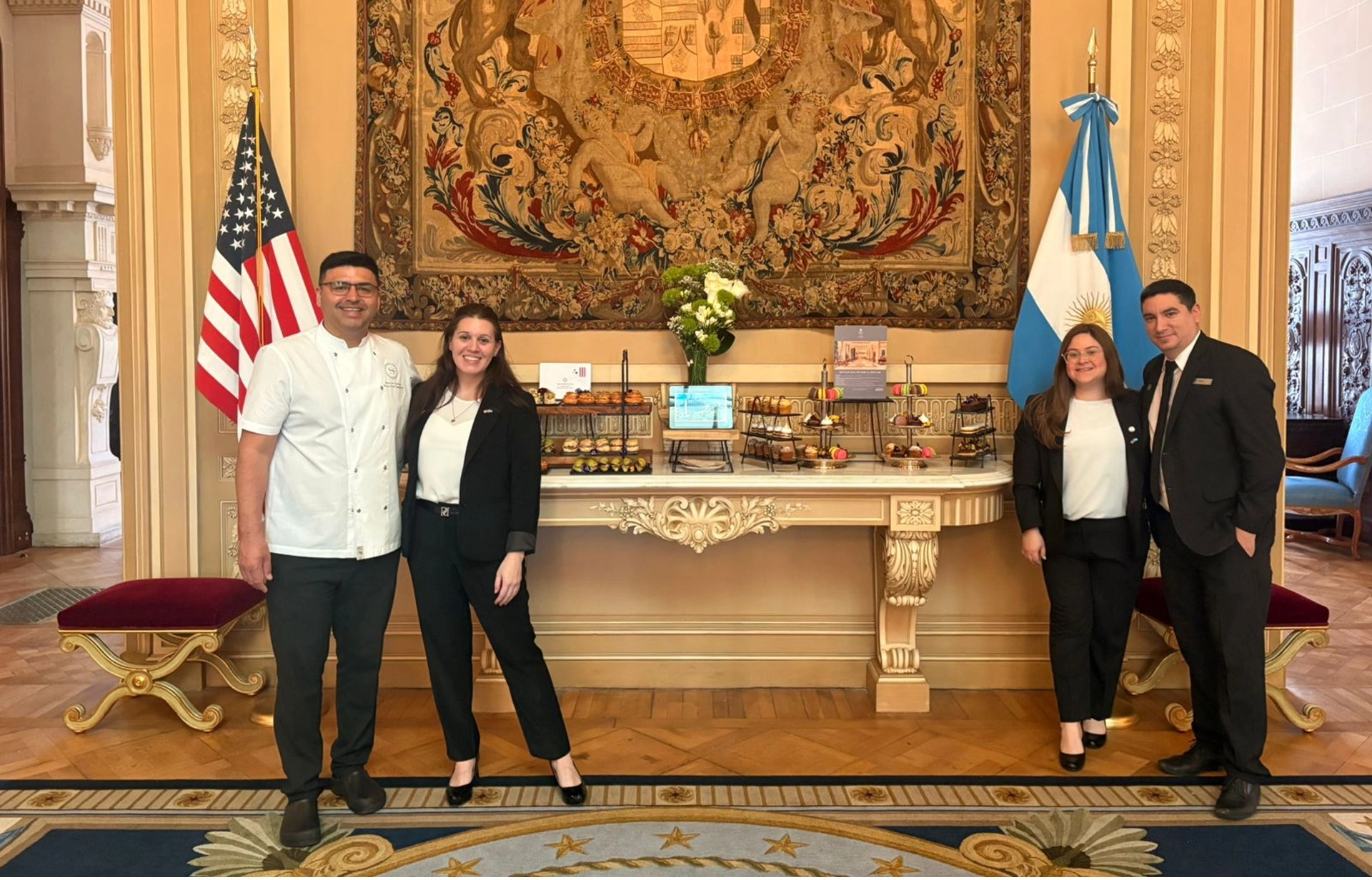 Puentes gastronómicos: La Embajada de EEUU abrió sus puertas al sabor de América
